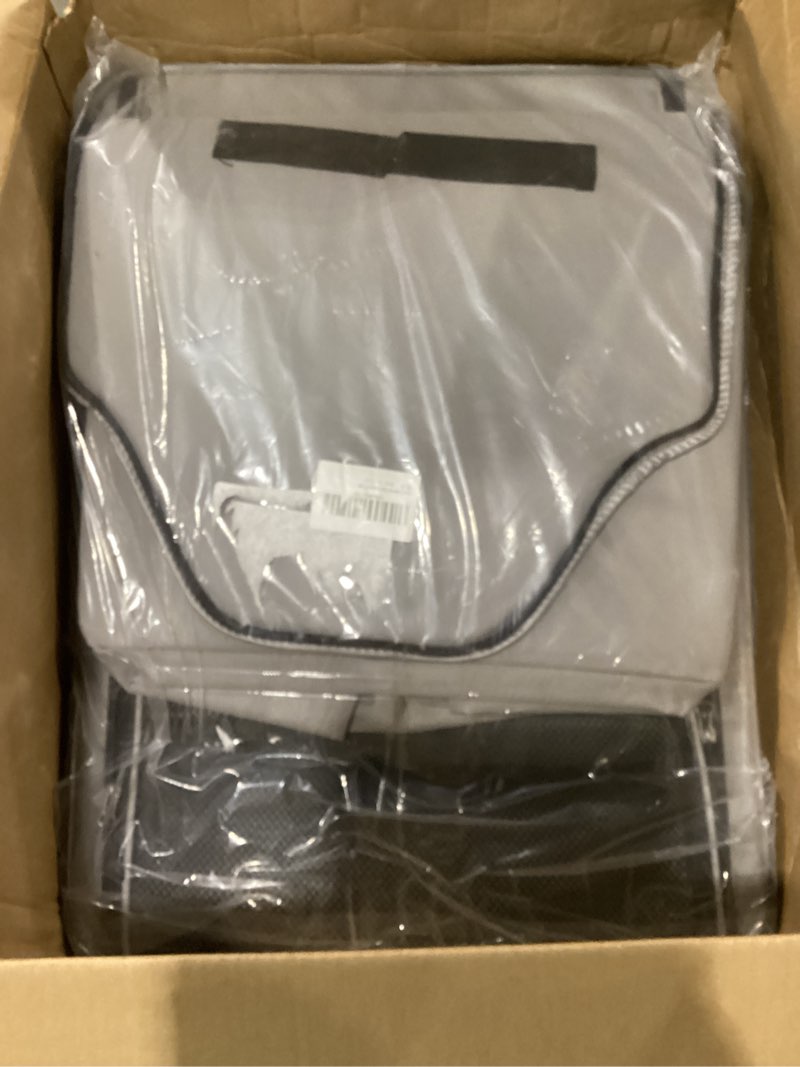 Condition photo showing New/Like New for Large Cat Carrier for Car Travel, Side Expandable Cat Carrier with Litter Box, 24"x17"x16" Soft-Sided Pet Carrier for Long Distance, Collapsible Pet Carriers for 1 Large / 2 Small Cats Under 35lbs grey