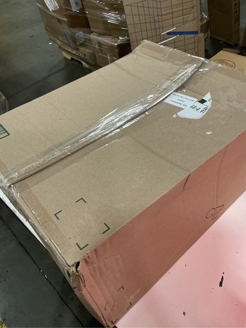 Condition photo showing New/Like New for low entry cat litter box with high sides - open-top anti-splash, durable easy-clean pan for kittens, munchkin cats, senior medium-sized cats & small pets (rabbits), 19.3”x13.3”x7.8” grey