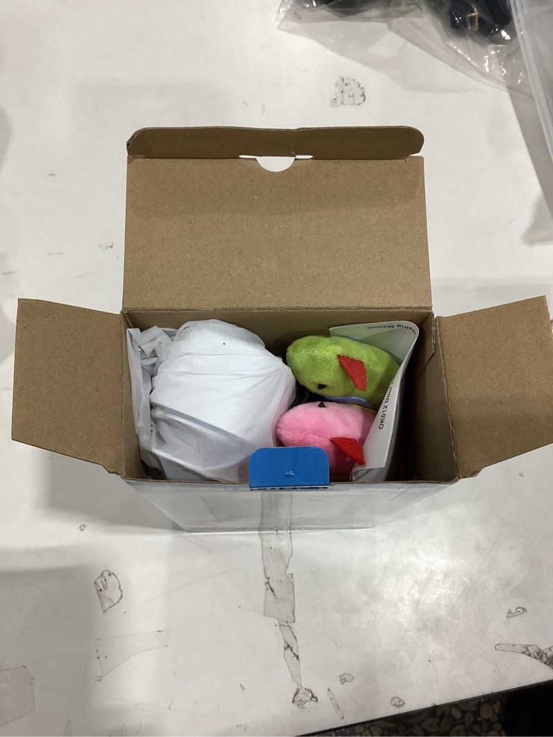 Condition photo showing New/Like New for Interactive Cat Toys for Indoor Cats: Automatic Flying Bird Feather Wand Chase Exercise Enrichment Stimulation, USB Rechargeable Durable Safe Hanging Toy for Bored Kittens Adult Multi Cat Households White