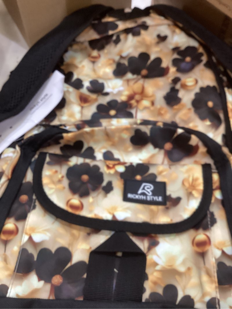 Condition photo showing Good Condition for rickyh style school backpack travel bag for men & women lightweight college back pack with laptop compartmen 04fhd 1