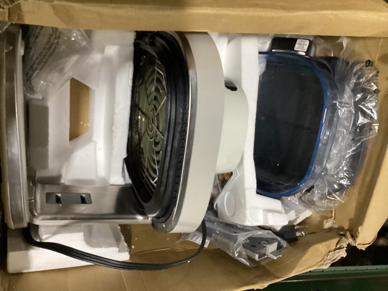 Condition photo showing Good Condition for ninja crispi pro 6-in-1 6qt and 2.5qt non-toxic glass container countertop air fryer bone as101lg