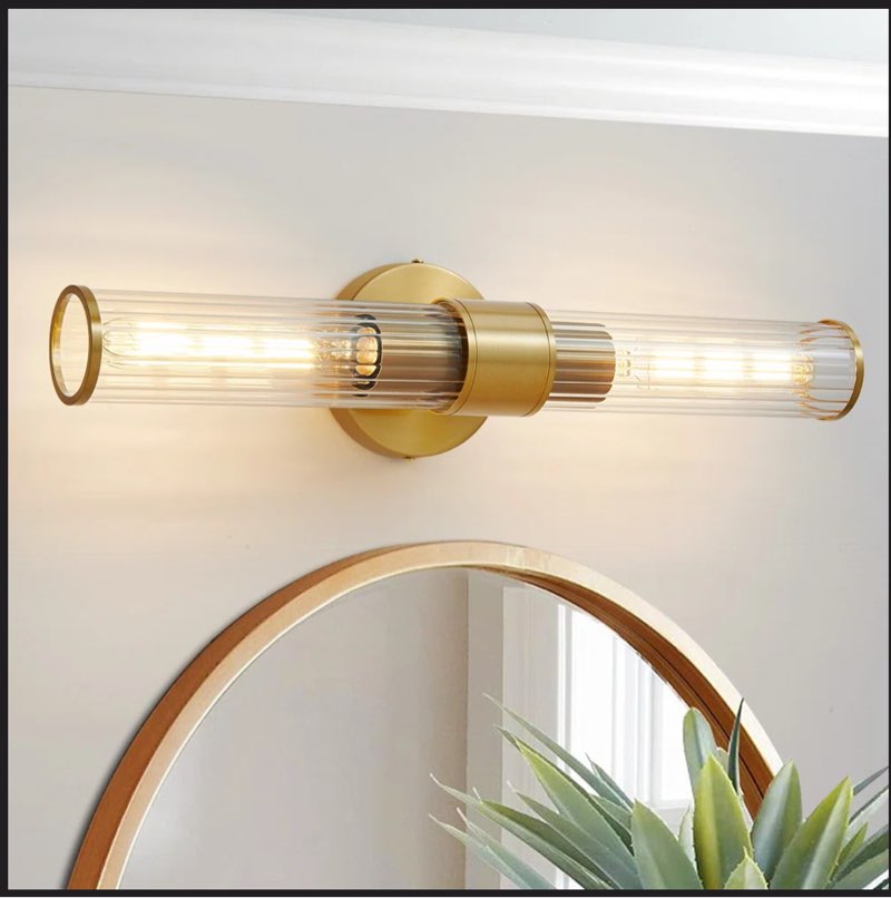 Almetta 2 - Light Bathroom Dimmable Vanity Light Bath Bar Fixtures
