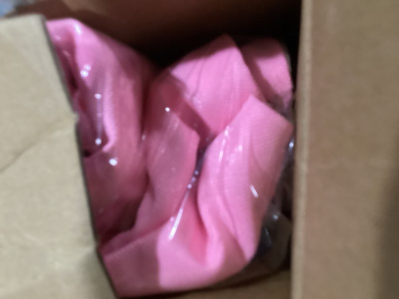 Condition photo showing Good Condition for phantoscope pack of 2 outdoor waterproof solid throw decorative pillow cover decorative square outdoor pillows cushion case patio pillows for couch tent (20''x20'', pink) 20" x 20" (pack of 2) pink