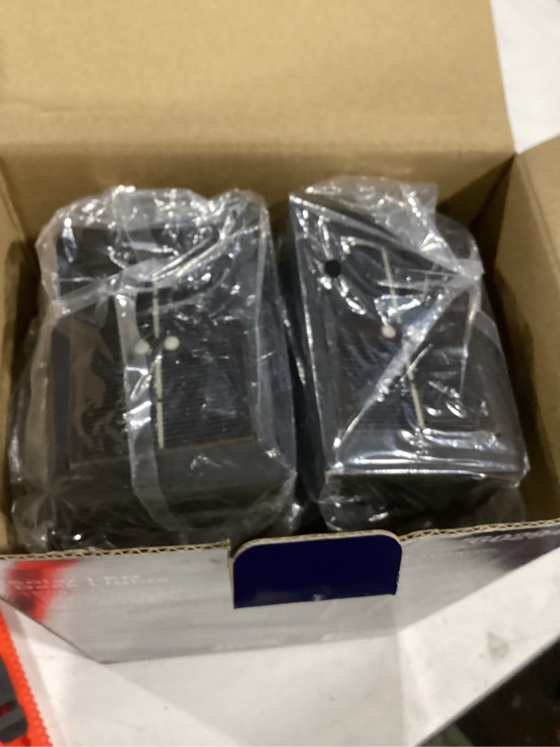 Condition photo showing Good Condition for Harbor Breeze Solar black LED Outdoor Wall light kit 2 -Pack
