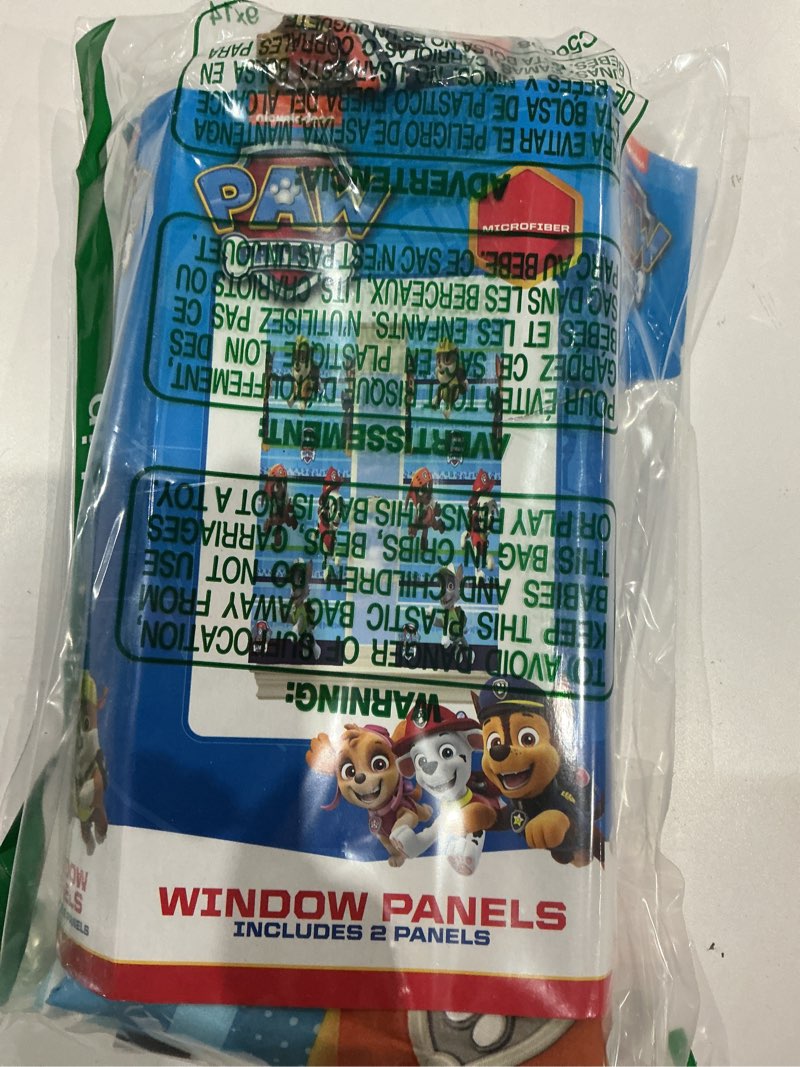 Condition photo showing Good Condition for franco kids room window curtains drapes set, 82 in x 63 in, paw patrol 82"w x 63"l (pack of 1) paw patrol