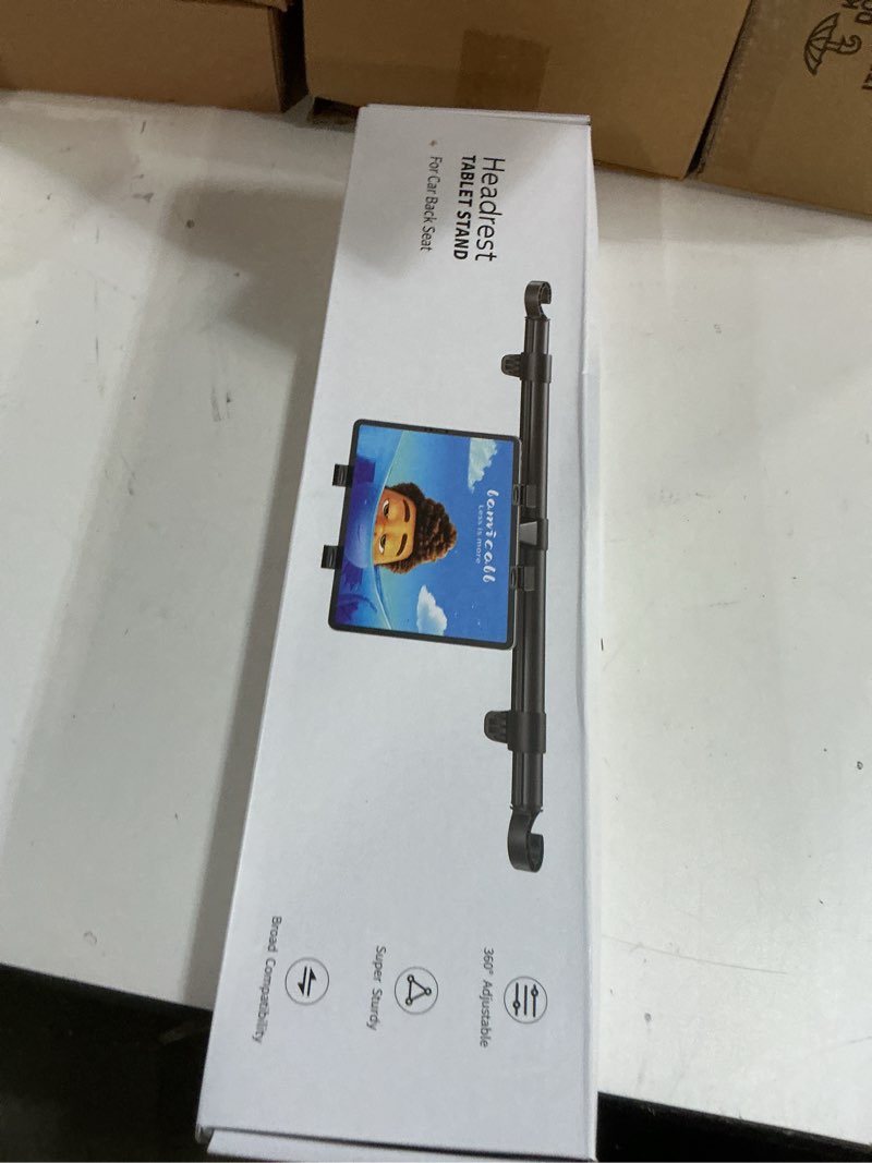 Condition photo showing New/Like New for OHLPRO Car Headrest Mount for Kids Road Trip, Extendable Arm Aluminum Back Seat Tablet Holder, Compatible with 5-13 Inch iPad/Galaxy/Fire Headrest Spacing: 29.5 inch