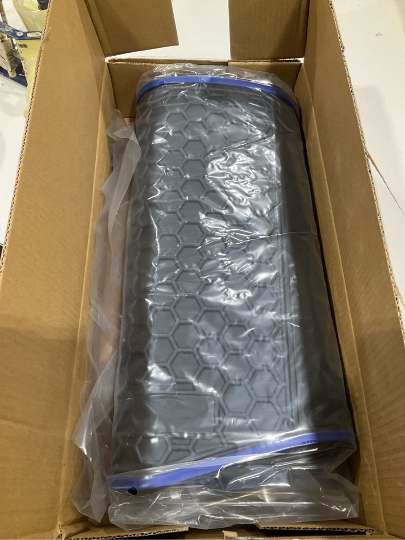 Condition photo showing New/Like New for Car Floor Mats Custom Fit for Nissan Kicks 2018 2019 2020 2021 2022 2023 2024 Odorless Washable Heavy Duty Rubber (All Weather) Floor Liners Front and Rear Row Set Blue Blue Kicks 2018-2024