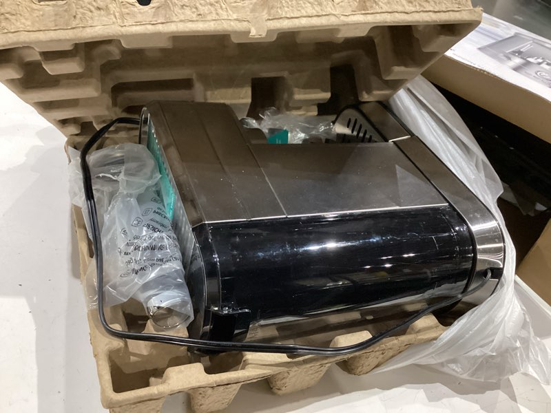 Condition photo showing Good Condition for casabrews cm5418 espresso machine 20 bar, compact espresso maker with steam milk frother, stainless steel coffee machine with 34oz removable water tank for cappuccino, small latte machine, silver a-silver button