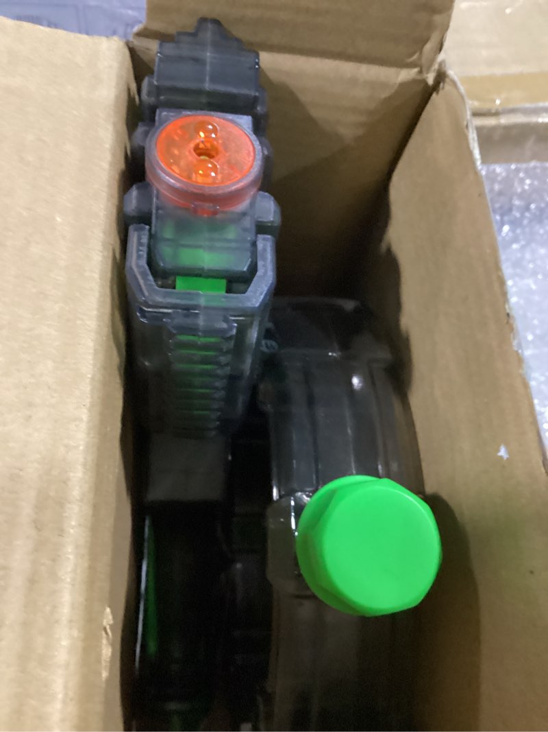 Condition photo showing Good Condition for mechanical transforming electric water gun - automatic water blaster with strobe lights, long range & mechanical deformation, outdoor water toy gift boys girls (3 pcs)