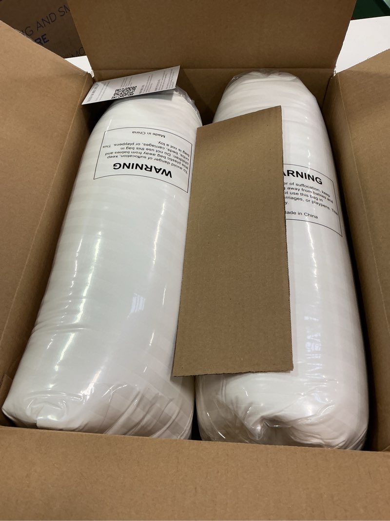 Condition photo showing New/Like New for Beckham Hotel Collection Bed Pillows Standard/Queen Size Set of 2 - Original Soft Down Alternative Pillow for Sleeping - Soft Support for Back, Stomach or Side Sleepers