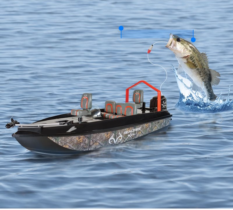 The Fish Catching RC Boat 