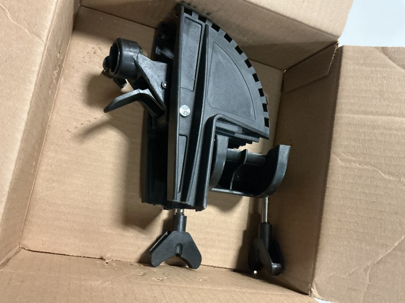 Condition photo showing Good Condition for bracket & hinge assembly electric trolling motor stent electric outboard motor stent