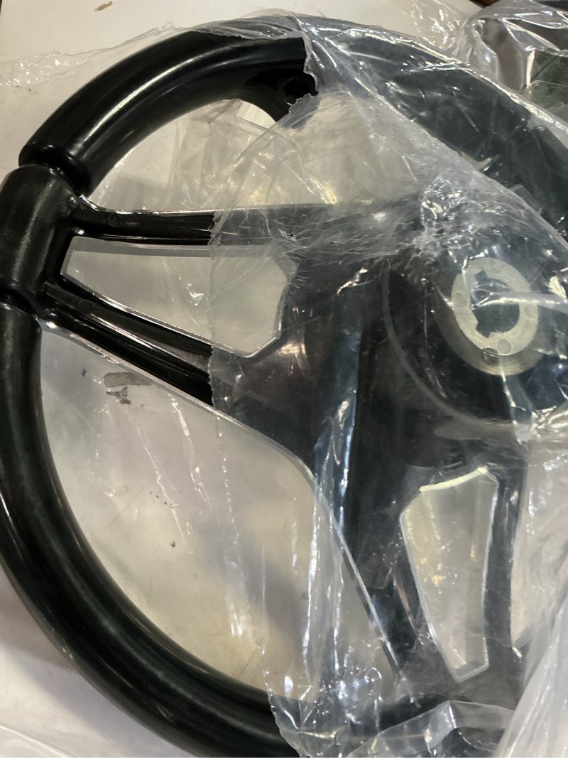 13.5 inch boat steering wheel with 3/4“ axle marine steering wheel adapter for most marine boats,ves