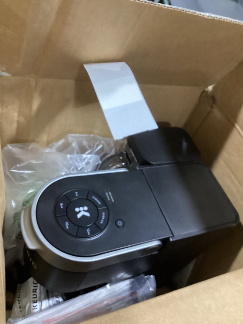 Condition photo showing As Is for Similar to Keurig K-Supreme Single Serve K-Cup Pod Coffee Maker, MultiStream Technology, 4 Brew Sizes, 66oz Dual-Position Removable Reservoir, Black Black Coffee Maker