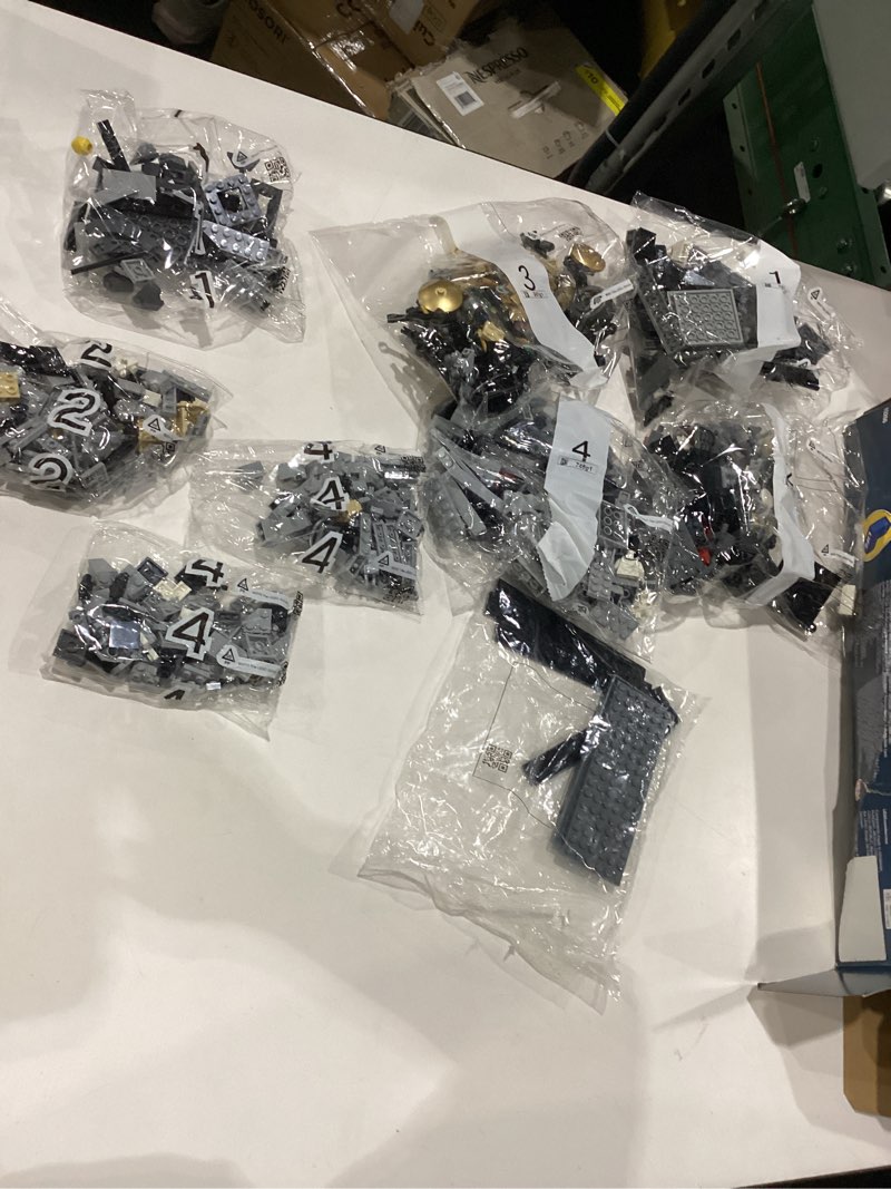 Condition photo showing As Is for missing many pieces lego creator expert nasa apollo 11 lunar lander 10266 building toy set for ages 16+ (1087 pieces)