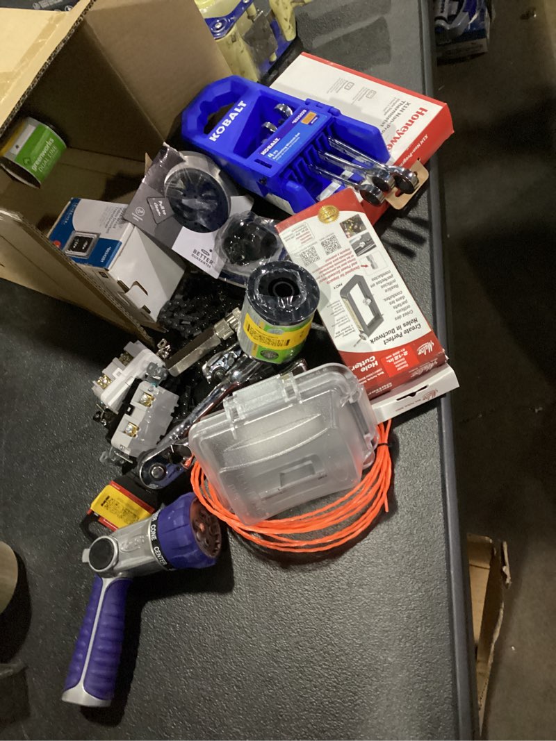Condition photo showing Good Condition for home improvment misc. tools and accessories. 