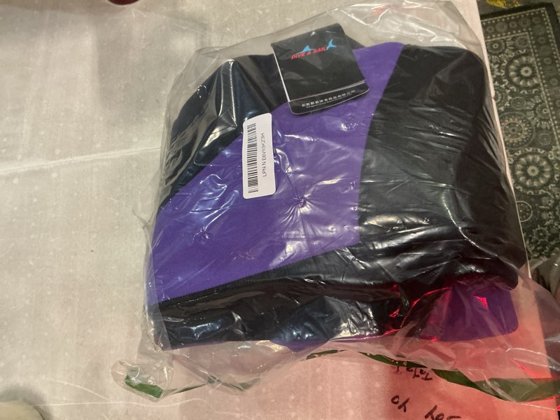 Condition photo showing Good Condition for wet suits for women men full body 3mm neoprene wetsuit diving suit in cold water, long sleeves front zip scuba wetsuits one piece thermal swimsuit for surfing snorkeling kayaking swimming canoeing 3mm women purple large