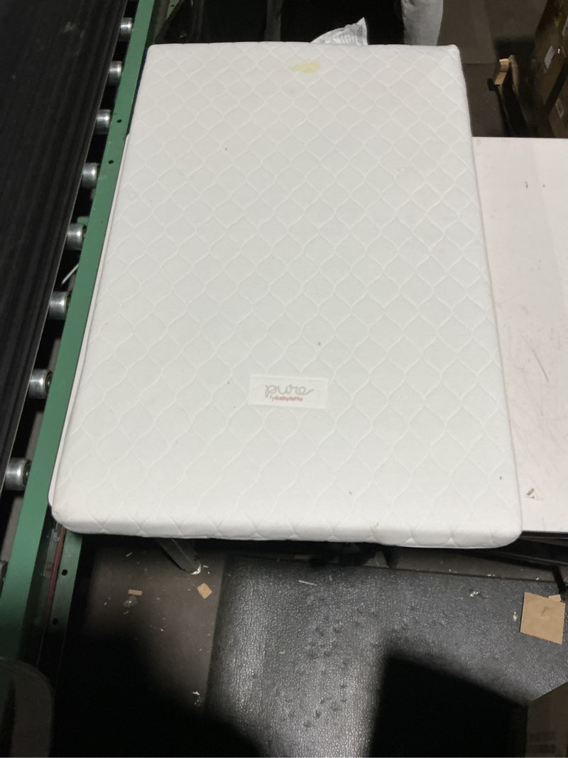 Condition photo showing Good Condition for Babyletto Pure Core Crib Mattress, Hybrid Quilted Waterproof Cover, 2-Stage, Greenguard Gold Certified