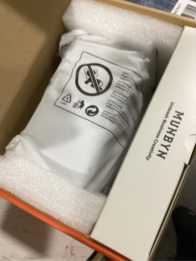 Condition photo showing Good Condition for MUNBYN Bluetooth Thermal Label Printer RW403B, Wireless 4x6 Shipping Label Printer for Small Business, Compatible with Android, iPhone, Windows, Mac, Chromebook, Print Width 1.57"-4.25" (Grey)