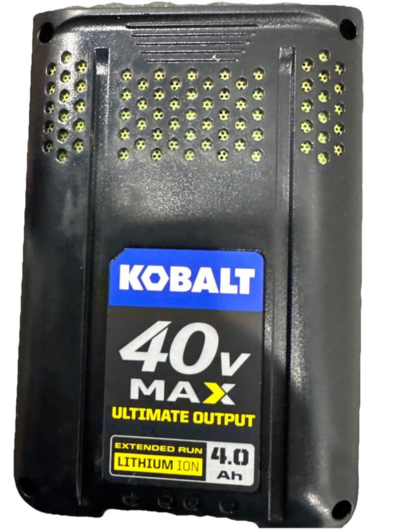 kobalt 40v 4ah max lithium li-ion battery kb 440c- 06- genuine product