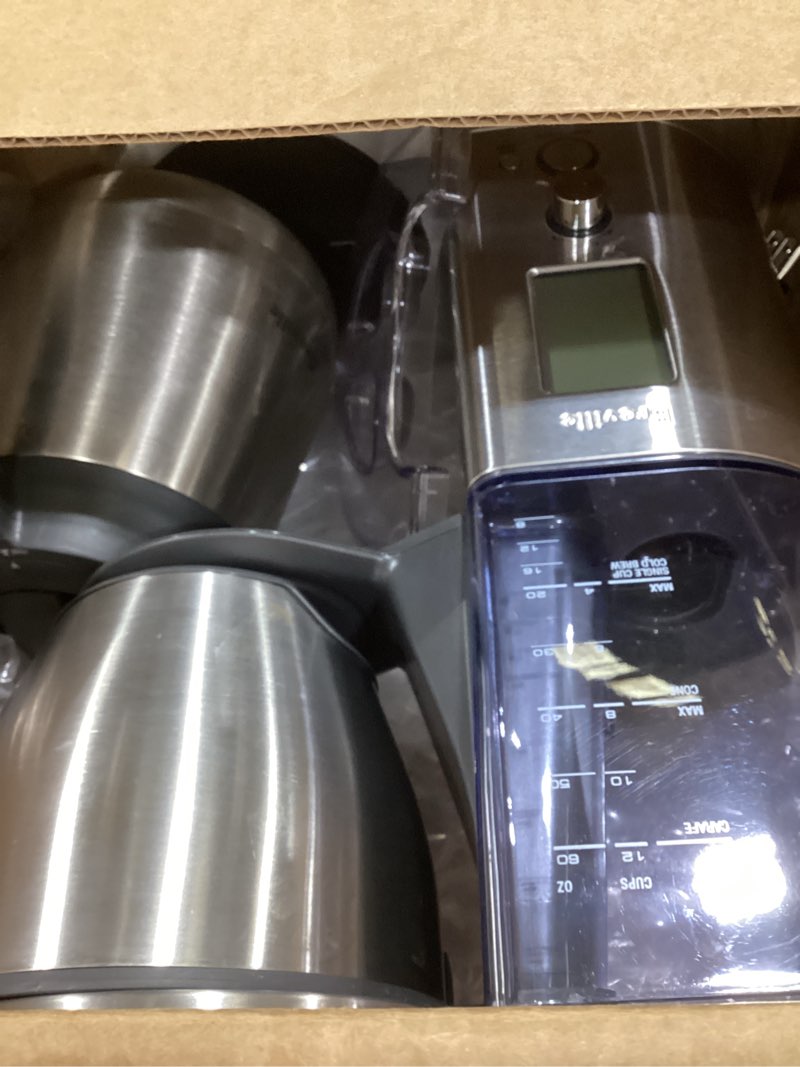 Condition photo showing As Is for Breville BDC450BSS Precision Brewer Drip Coffee Maker, Thermal Carafe, 60 oz, Brushed Stainless Steel