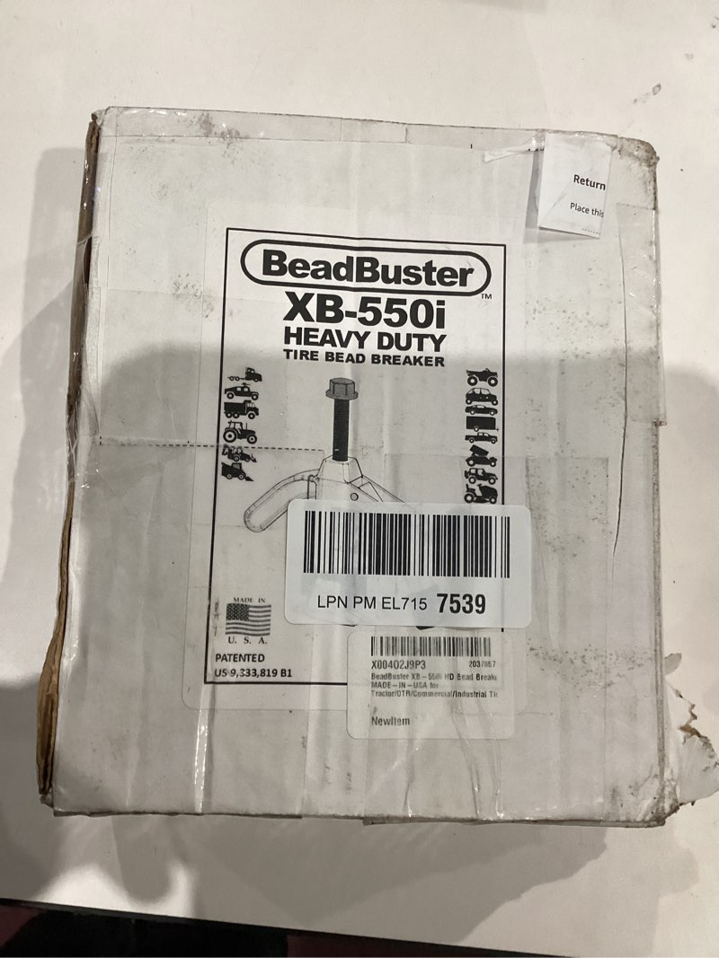 Condition photo showing As Is for BeadBuster XB-550i HD Bead Breaker MADE-IN-USA for Tractor/OTR/Commercial/Industrial Tires