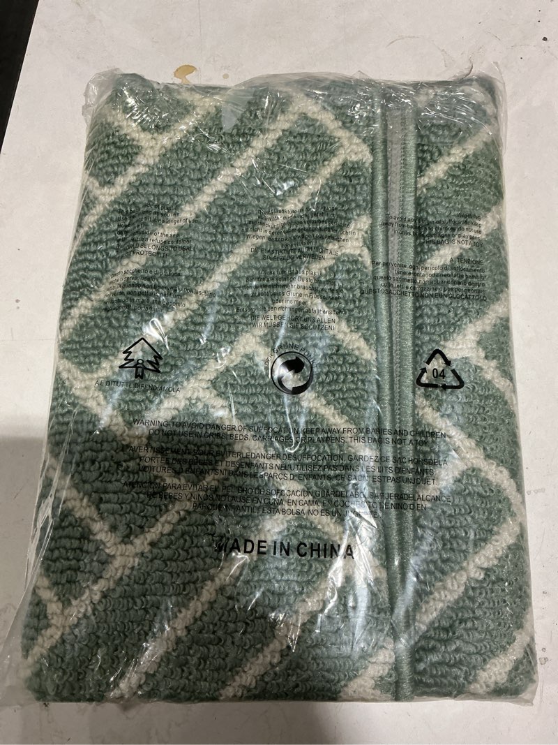 olanly indoor door mat, 48x32 inch, dirt resistant and absorbent, non-slip rubber backing floor mats