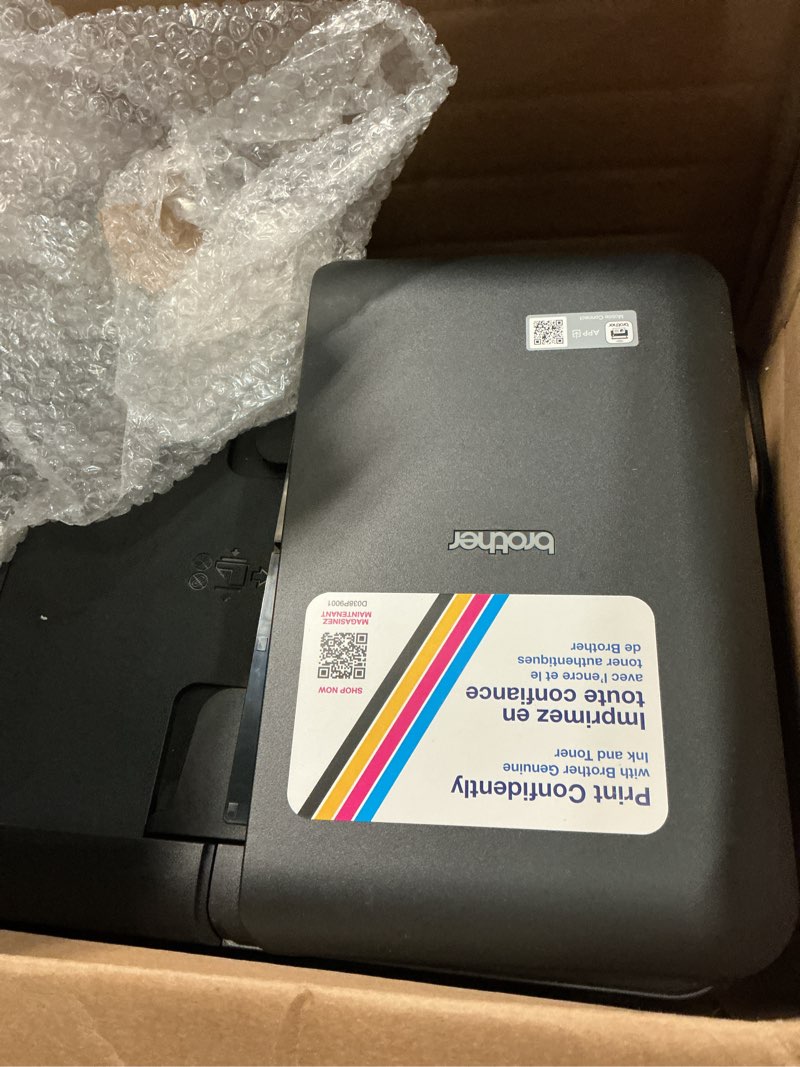 Condition photo showing As Is for brother work smart 1360 wireless color inkjet all-in-one printer with automatic duplex printing and 1.8” color display | includes refresh subscription trial(1) (mfc-j1360dw) (uses lc501 series inks) current model: mfcj1360dw new