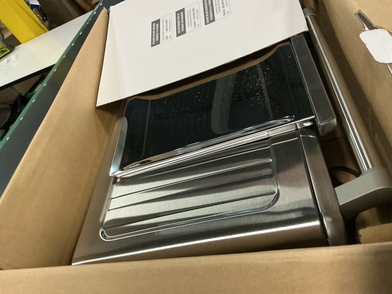Condition photo showing As Is for breville bov900bss smart oven air fryer pro and convection oven, brushed stainless steel