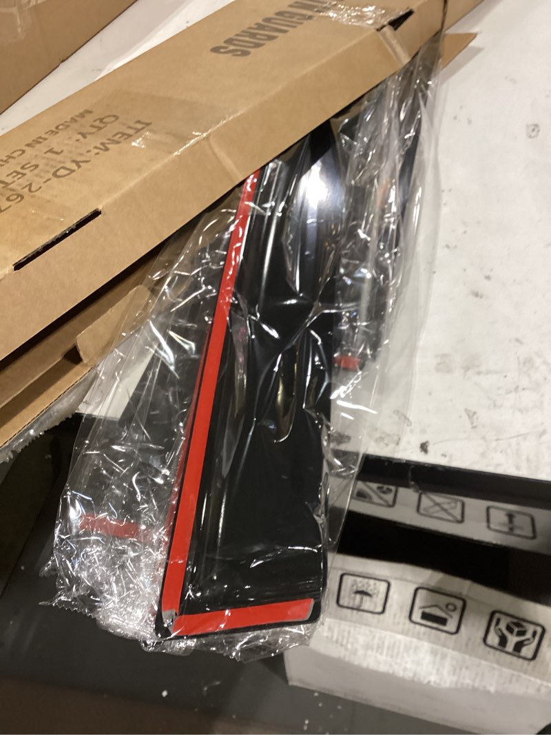 Condition photo showing Good Condition for window rain guards compatible 2017-2025 jeep compass 4pc window visors vent shade deflector 17-23 jeep compass