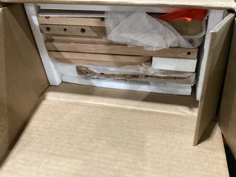 Condition photo showing New/Like New for Bathroom Storage Cabinet, Over The Toilet Storage Cabinet, Medicine Cabinet with Adjustable Wood Shelf & Doors for Laundry Room & Kitchen & Living Room (Natural Oak) Model-A