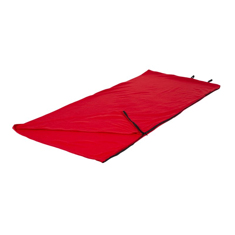 Stansport Fleece Sleeping Bag red 