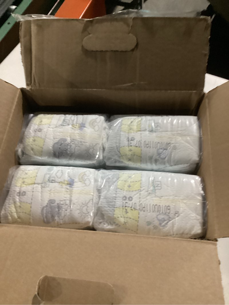 Condition photo showing New/Like New for Pampers Swaddlers Diapers, Size 0 (up to 10 lbs), 84 Count, Absorbent, Keeps Baby Dry and Comfortable, Skin Safe Disposable Baby Diaper (Packaging May Vary) Newborn 84