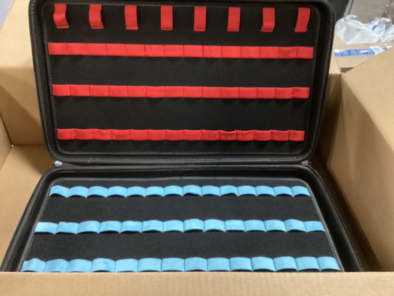 Condition photo showing Good Condition for Toy Storage Organizer Case Compatible with Hot Wheels Car, for Matchbox Cars, Portable Carrying Container Carrier Holder Fit for 36 Toys Car (Box Only)