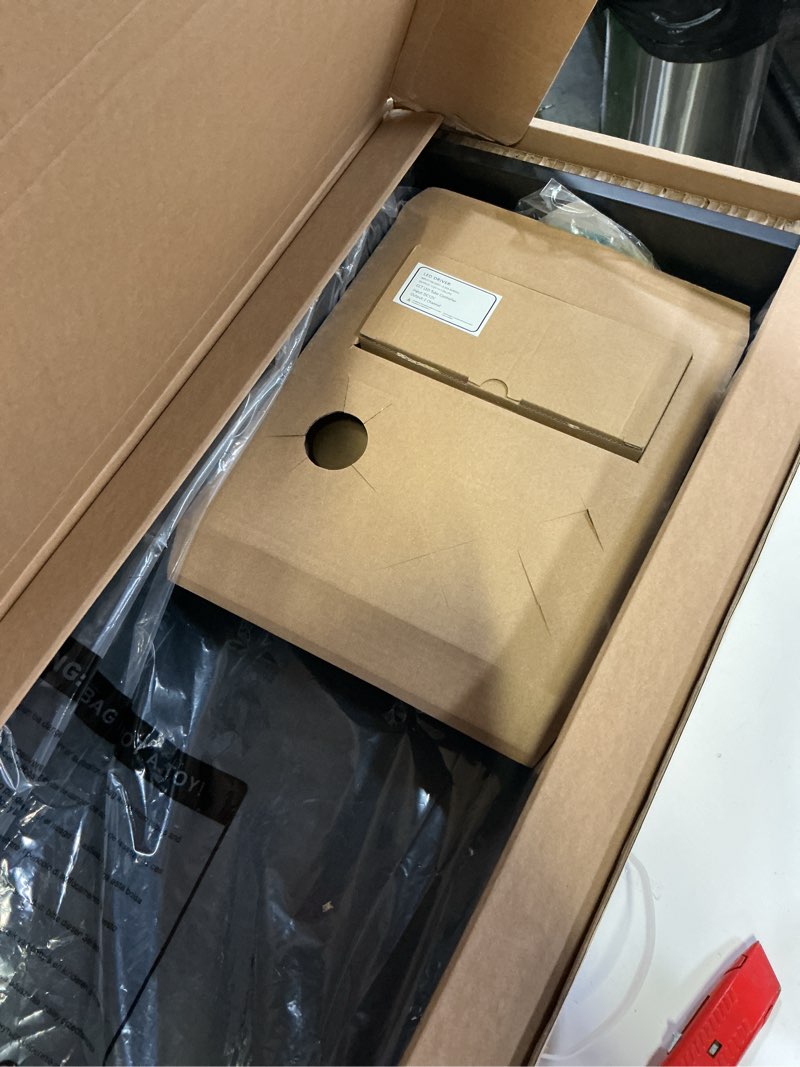 Condition photo showing New/Like New for neohomee matte black led shower niche, 36"x12" recessed bathroom wall niche cabinet,3-temperature led strip light waterproof no tile needed stainless steel storage organizer in wall matte black 36x12in