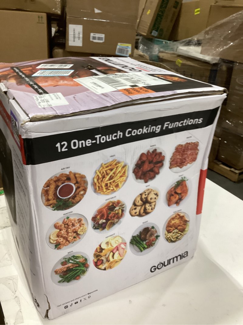 Condition photo showing Good Condition for gourmia air fryer, oven, rotisserie & dehydrator