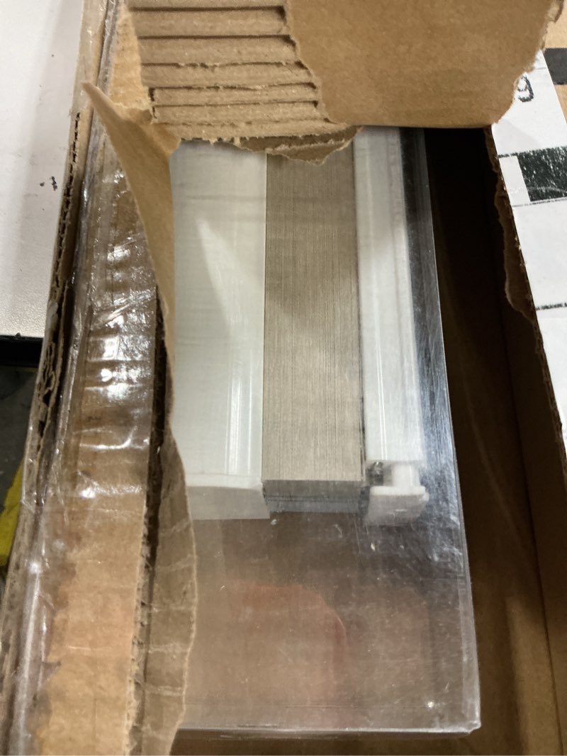 Condition photo showing New/Like New for changshade cordless cellular shades, blackout honeycomb shades for windows, pull down pleated blinds, easy to install for indoor windows and french doors,33" w x 72" h, light brown blackout light brown 33"w x 72"h