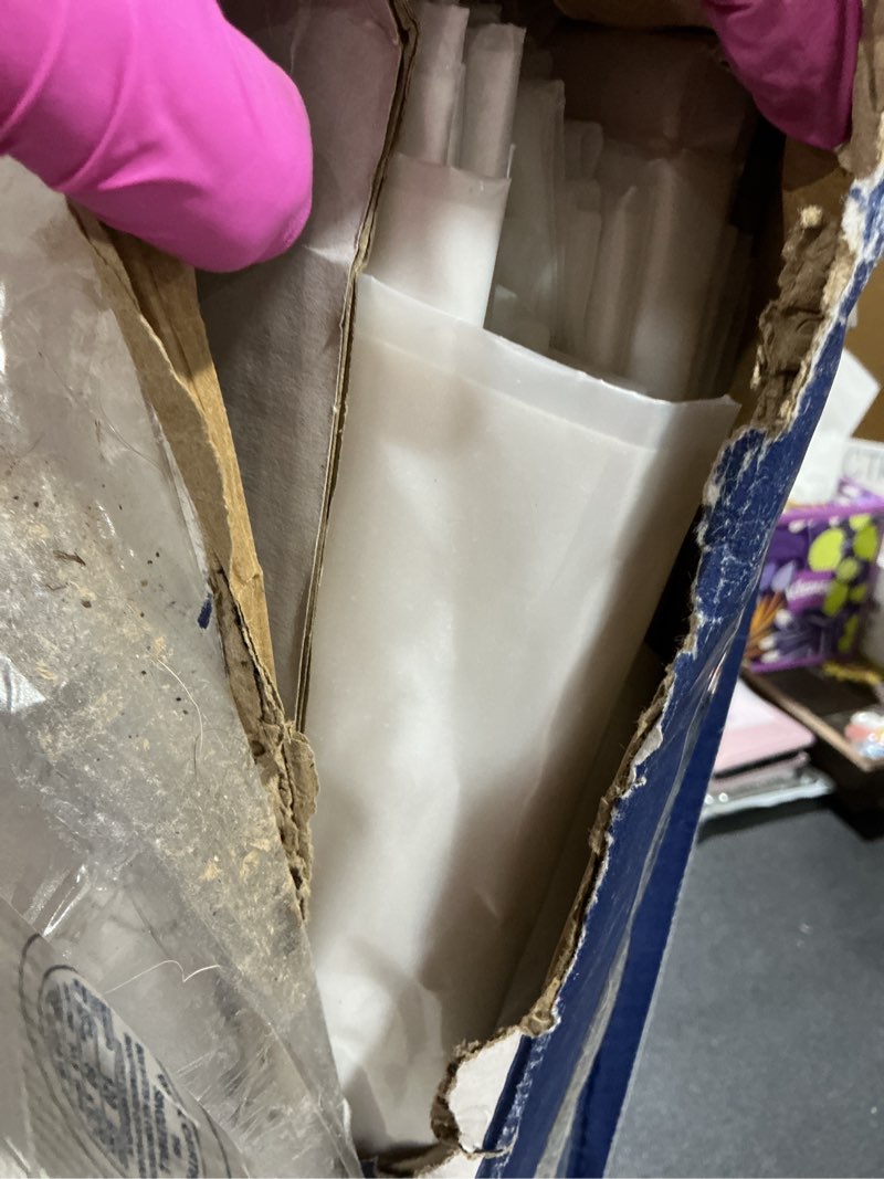 Condition photo showing Good Condition for plasticplace contractor trash bags 55-60 gallon, heavy duty garbage bags, 3.0 mil clear trash bags, tear-resistant large trash can liners for construction, recycling & home improvement (50 count) clear 50 count (pack of 1)