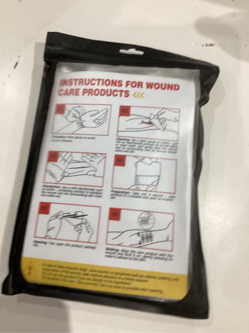 Condition photo showing New/Like New for Wound Closure Kit – First Aid Laceration Closure Strips – 6 Zip Stitch Devices,Waterproof Dressing,Adhesive Wound Closure Bandages Without Suture for Emergency,Home,Travel,Hiking Use