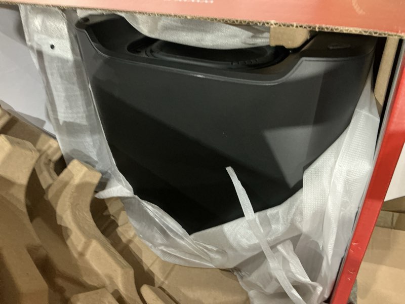 Condition photo showing As Is for polk audio magnifi mini ax sound bar for tv with wireless subwoofer, dolby atmos and dts:x certified, polk's patented voiceadjust & sda technologies, ultra-compact design, easy setup, black(missing pieces incomplete )