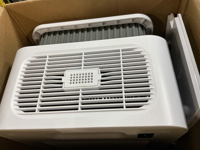 Condition photo showing New/Like New for dehumidifier for home,1000 sq.ft dehumidifier for basement bathroom bedroom with auto shut off, buil