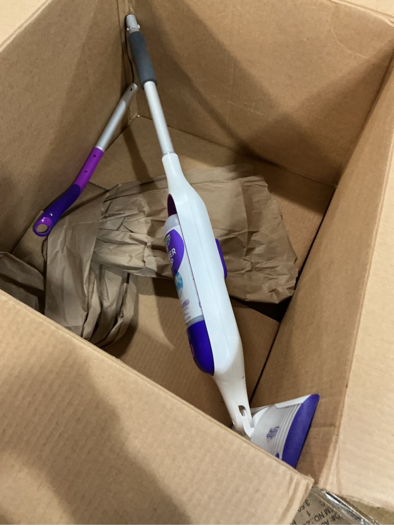 Condition photo showing As Is for Swiffer Power Mop Multi-Surface Kit for Floor Cleaning  Fresh Scent