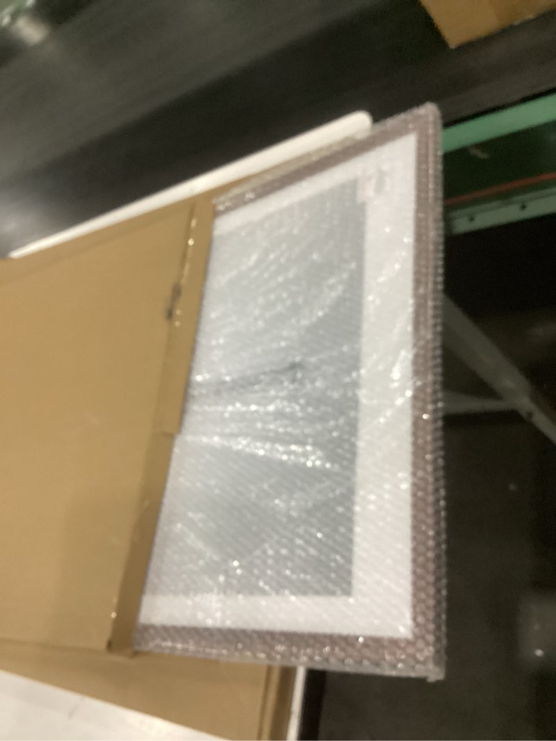 Condition photo showing Good Condition for upsimples 18x24 Picture Frame, Display Pictures 16x20 with Mat or 18 x 24 Without, Wall Hanging Poster Frames, Brown, 1 Pack Brown 18x24