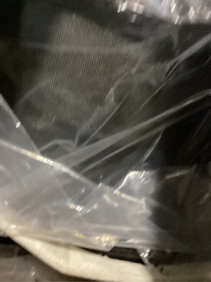 Condition photo showing Good Condition for carolmade round storage ottoman,pu leather folding footrest stool with thicker foam padded seat,versatile vanity stool for living room,bedroom or dorm,black