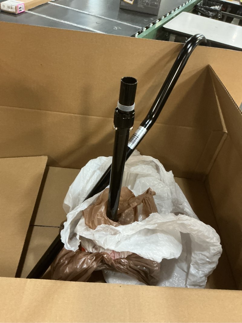 Condition photo showing As Is for medline aluminum quad cane with small base for balance, knee injuries, leg surgery recovery & mobility, portable, lightweight walking aid for seniors & adults