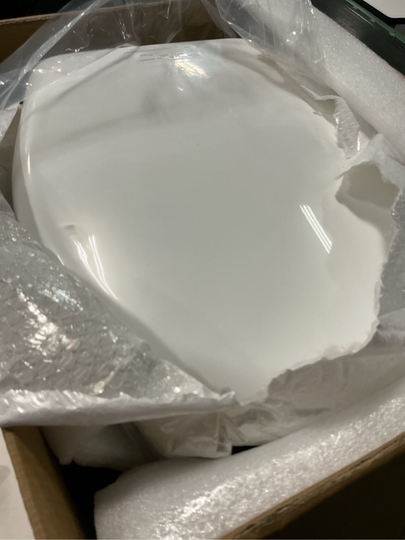 Condition photo showing Good Condition for yitamotor rv toilet with enamel bowl, plastic toilet body, pedal flush, gravity flush toilet high profile with hand sprayer and flange for motorhome caravan car travel white-porcelain w sprayer