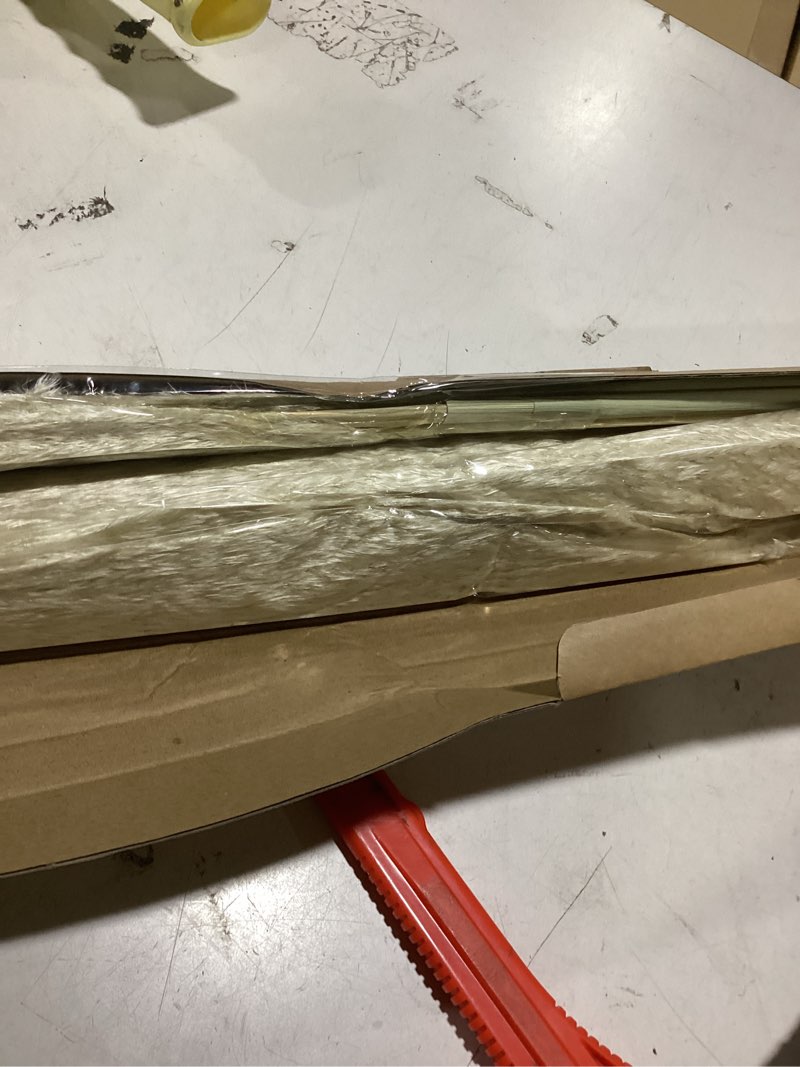 Condition photo showing As Is for 40" inch 10 stems natural pampas grass decor tall, pompas grass, tall pampas grass for wedding, party, farmhouse, boho home decor