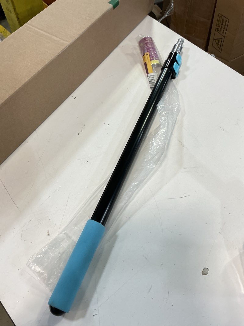 Condition photo showing Good Condition for Bates- Extension Pole, 2.4 to 6 Ft Pole, Black & Blue, ?Telescoping Pole, Extendable Pole, Telescopic Pole, Paint Pole, Paint Roller Extension Pole, Paint Extension Pole, Telescopic Poles 6 Feet Black and Blue