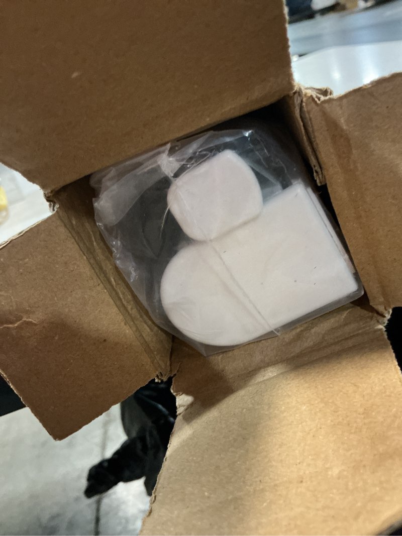 Condition photo showing New/Like New for LazBlinds No Tools No Drill Cordless Zebra Blinds for Windows, Dual Layer Light Control for Day and Night, Light Filtering Privacy Roller Blinds and Shades for Home, 27" W x 48" H, White White 27"W x 48"H