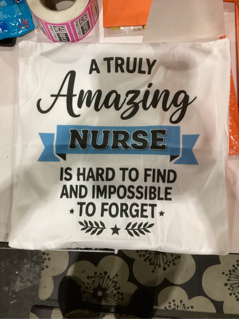 Pillow sham for a nurse